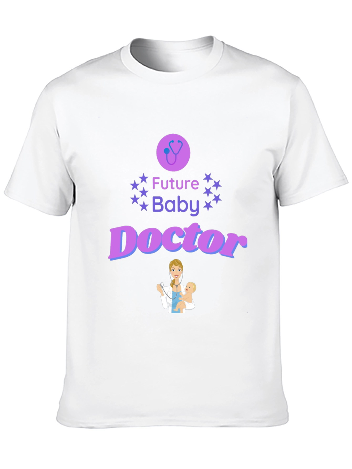 Future Baby Doctor T-Shirt - Cute Medical Tee