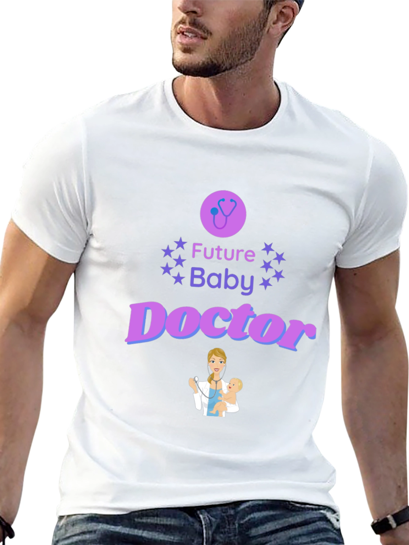 Future Baby Doctor T-Shirt - Cute Medical Tee