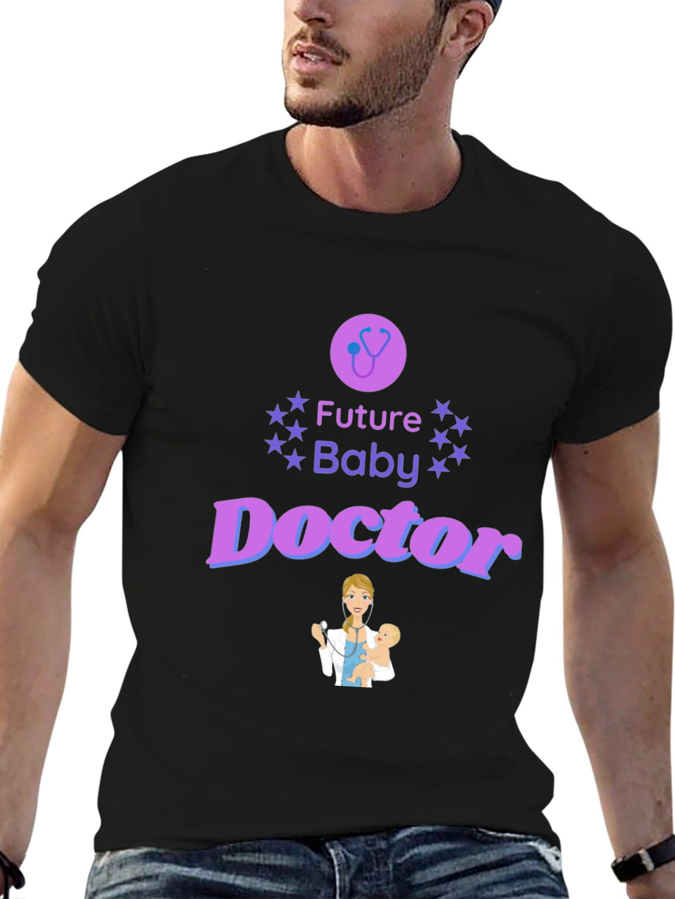 Future Baby Doctor T-Shirt - Cute Medical Tee