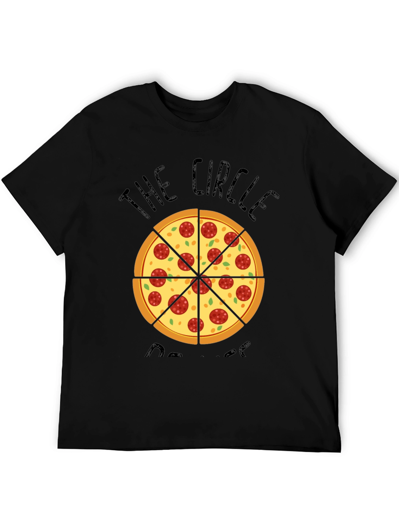 The Circle of Pizza Funny T-Shirt
