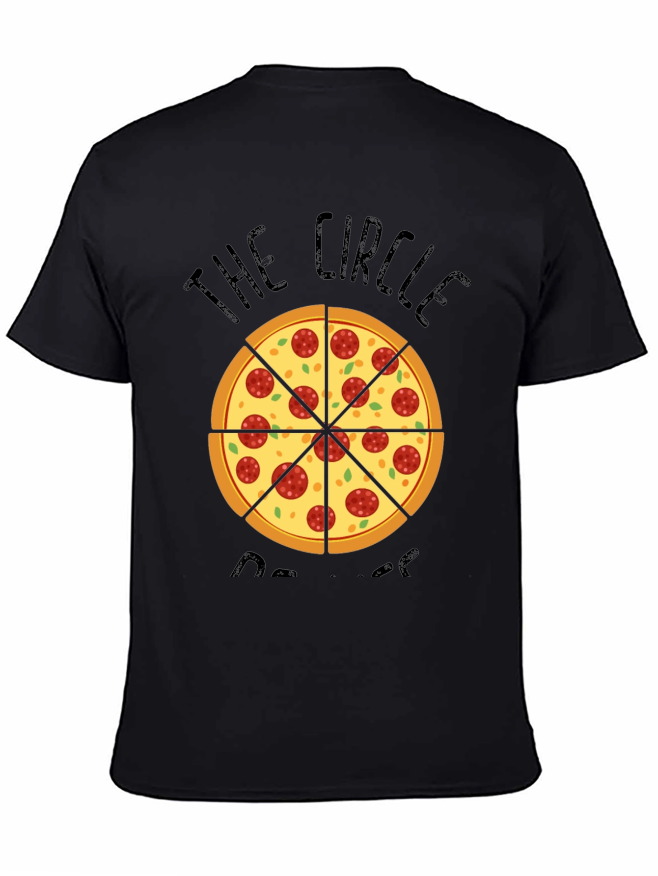 The Circle of Pizza Funny T-Shirt