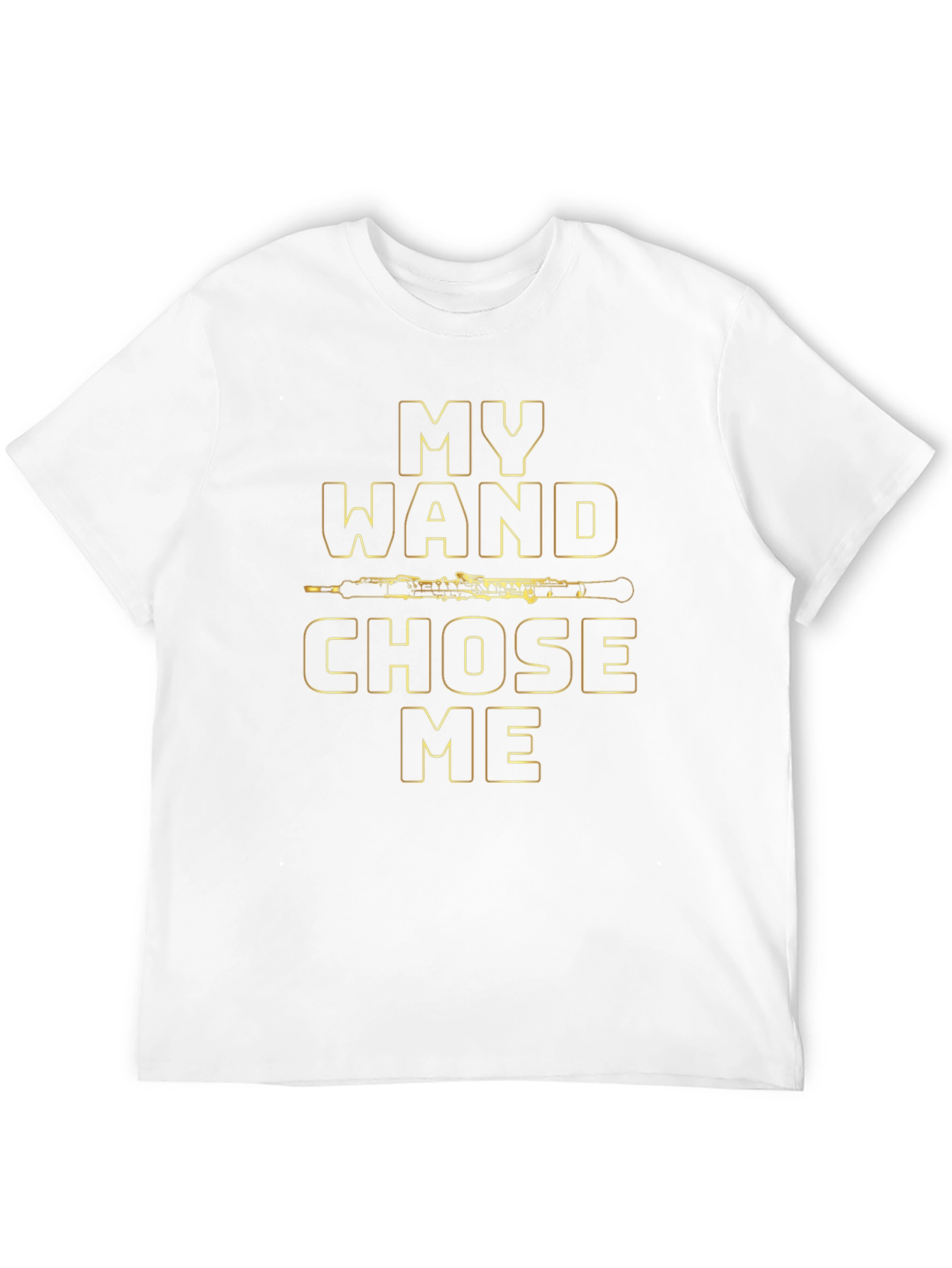 My Wand Chose Me Oboe T-Shirt