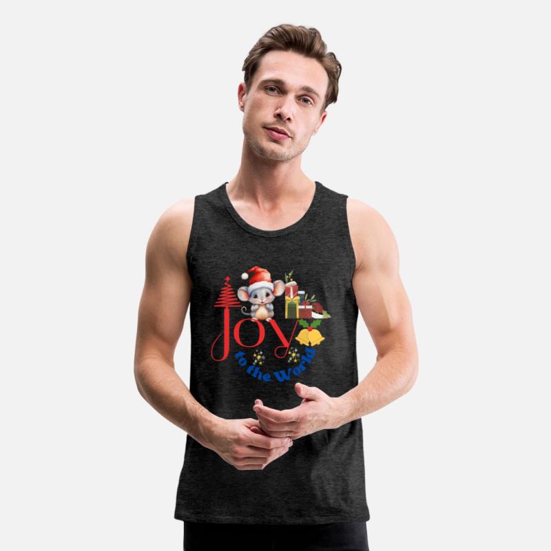 Joy to the World Christmas combination art white