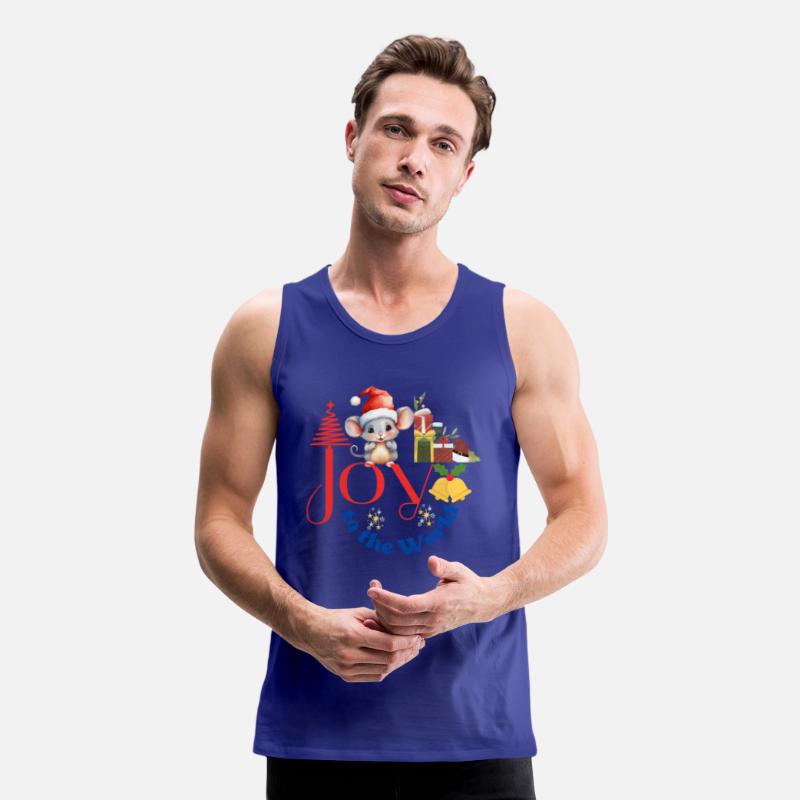 Joy to the World Christmas combination art white