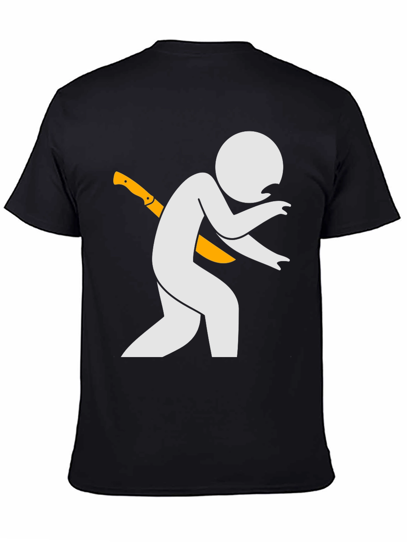 Stabbed in the Back Humor T-Shirt