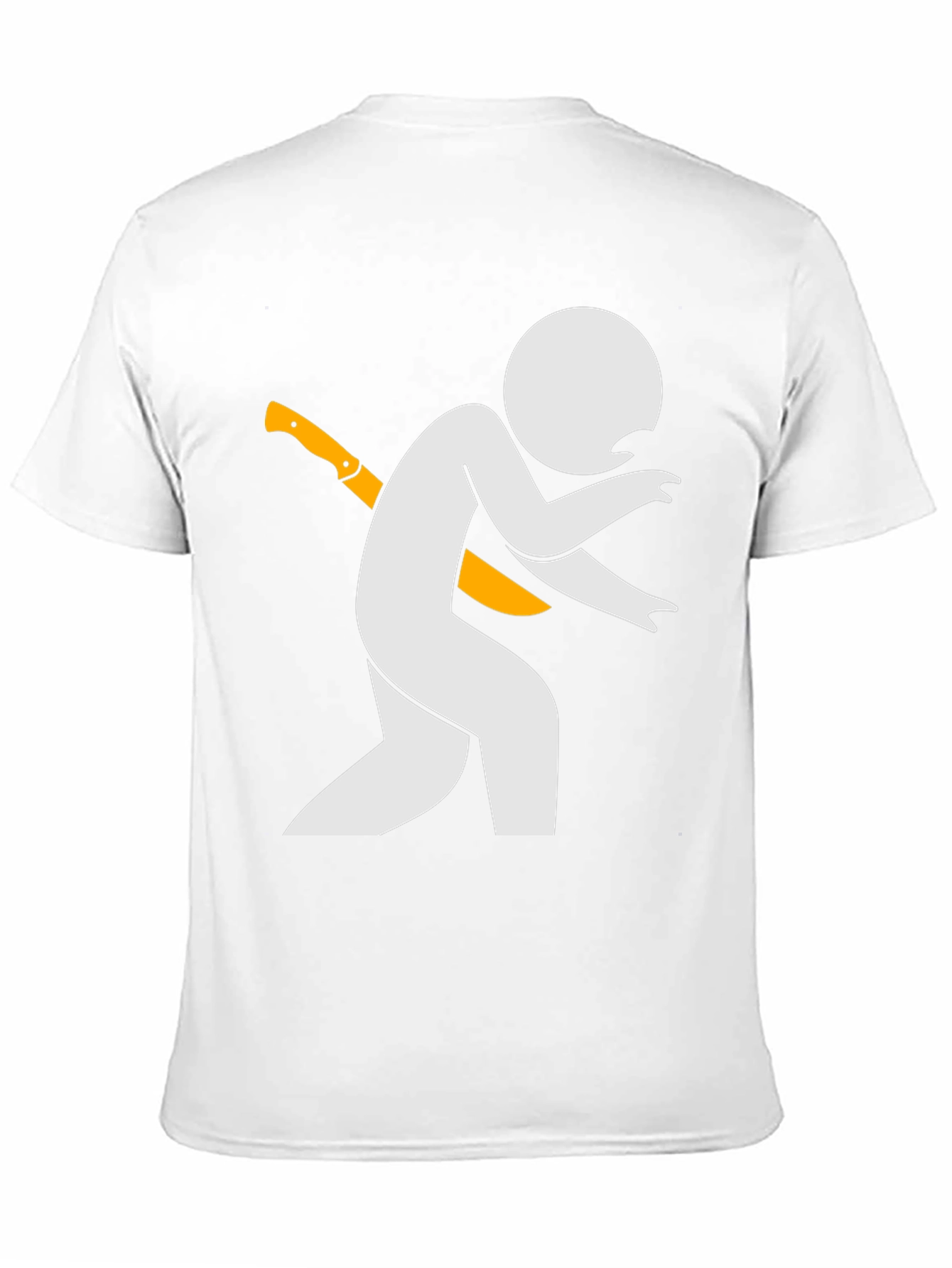 Stabbed in the Back Humor T-Shirt