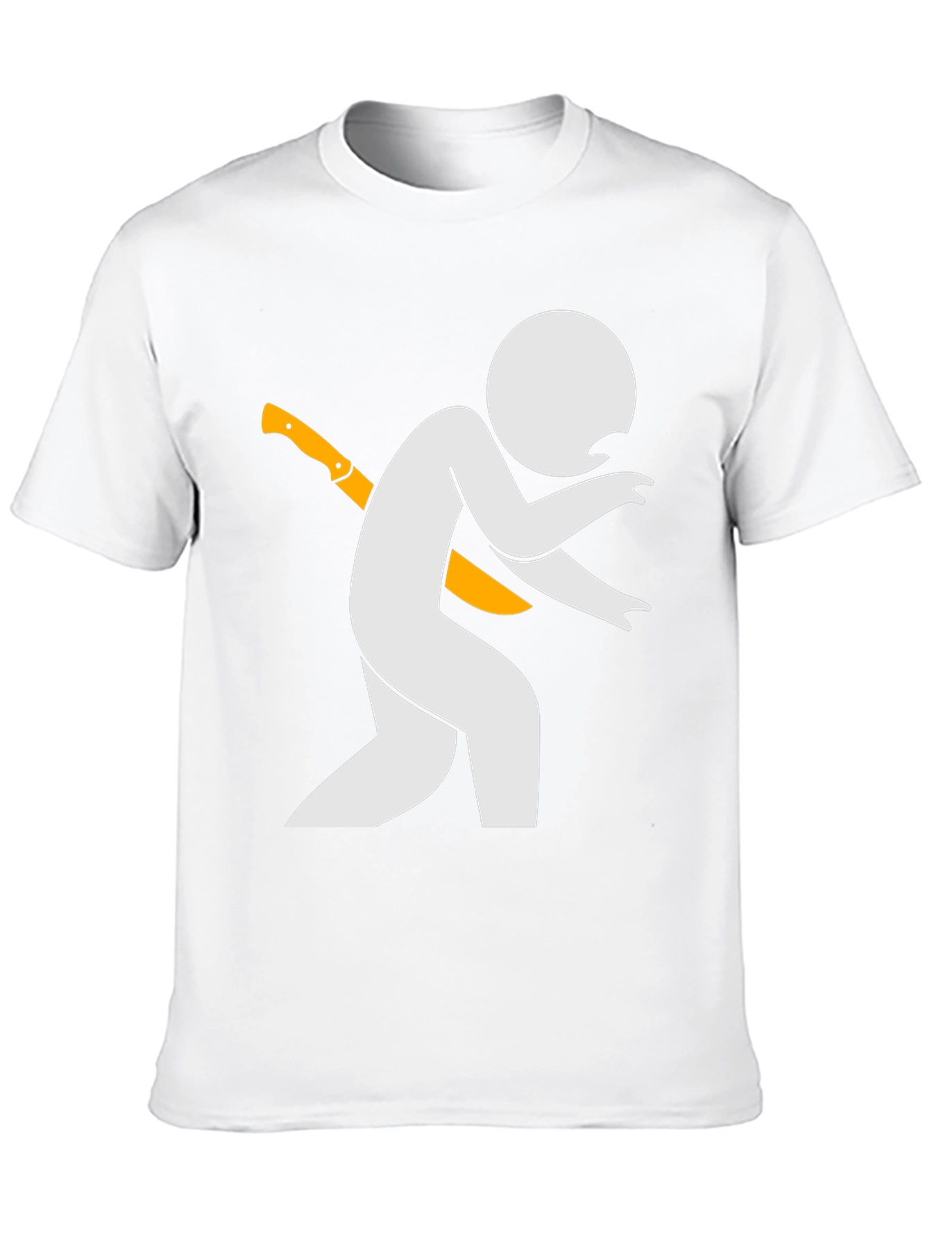 Stabbed in the Back Humor T-Shirt