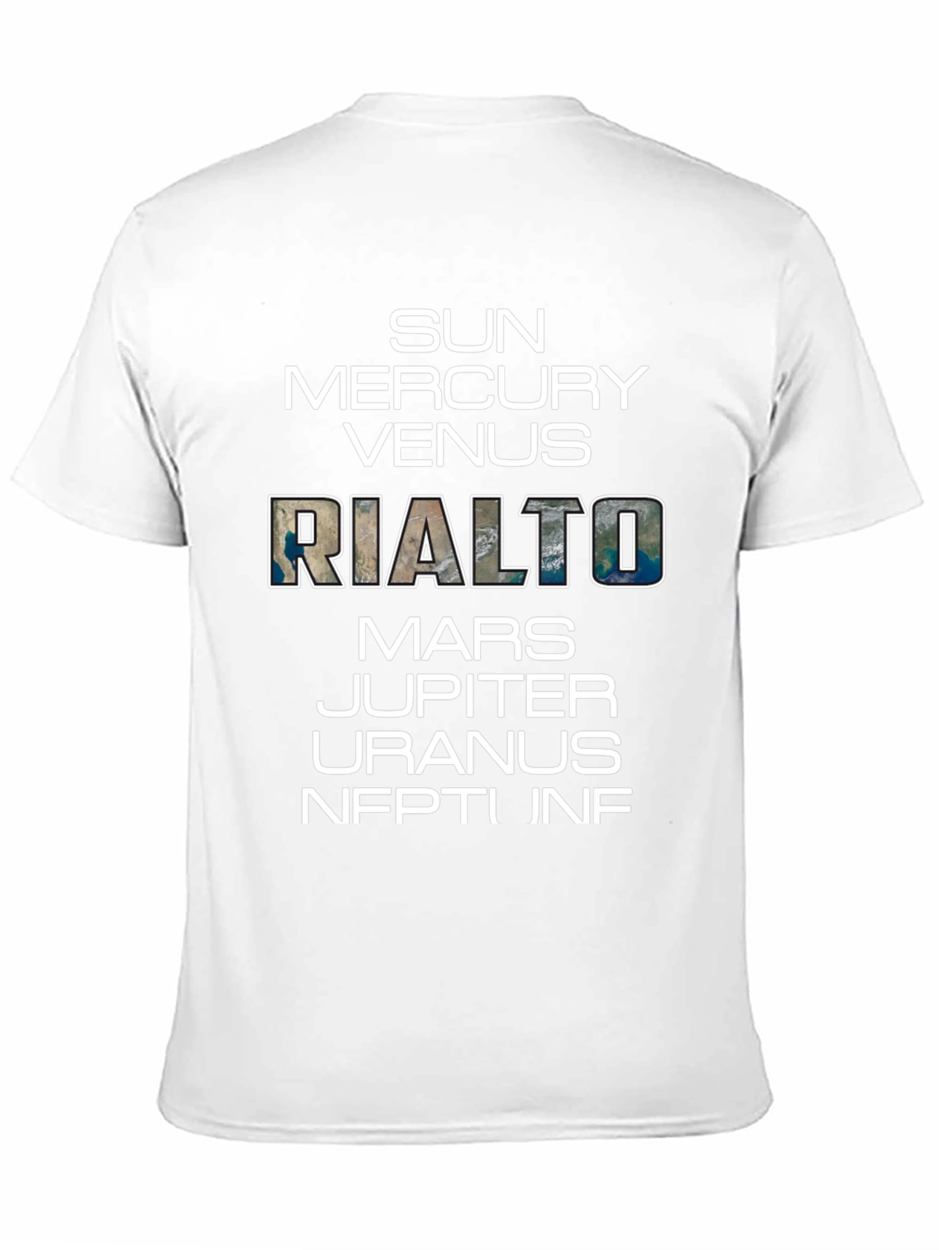 Solar System Planet T-Shirt - Rialto Design