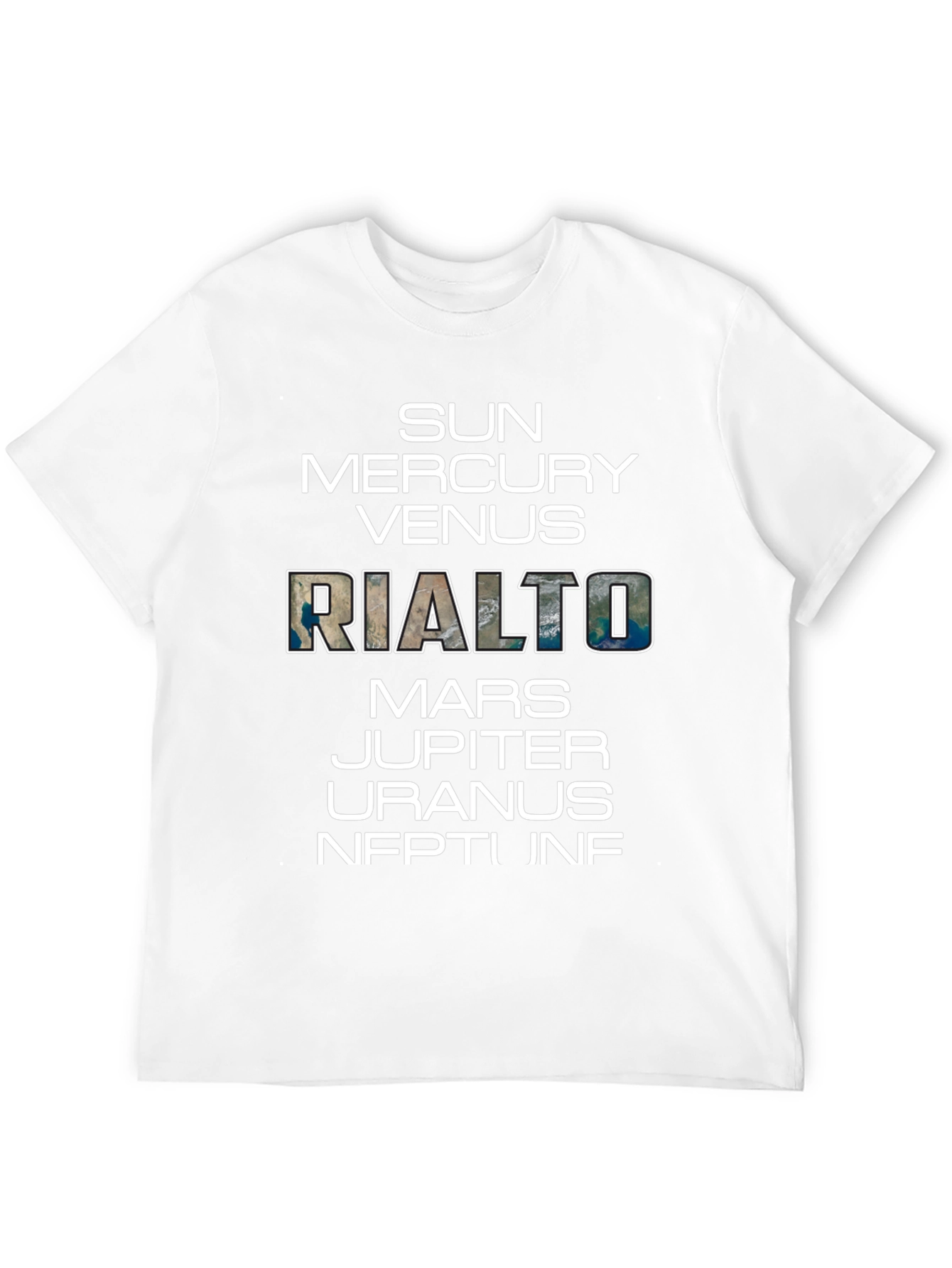 Solar System Planet T-Shirt - Rialto Design