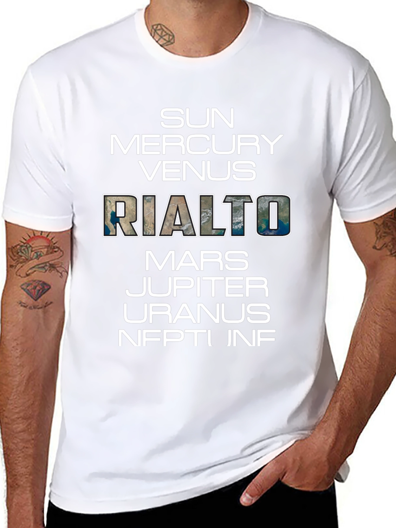 Solar System Planet T-Shirt - Rialto Design