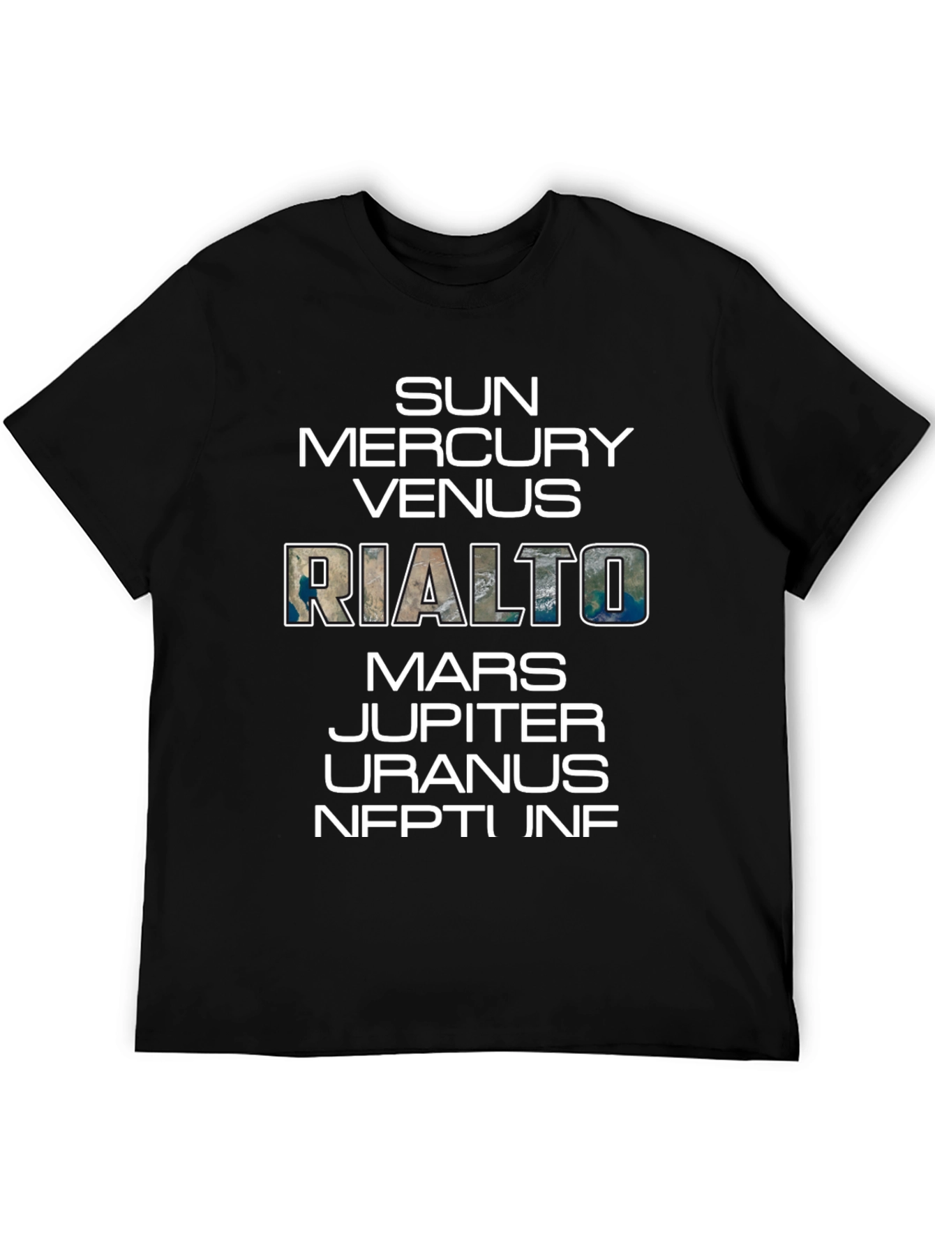 Solar System Planet T-Shirt - Rialto Design