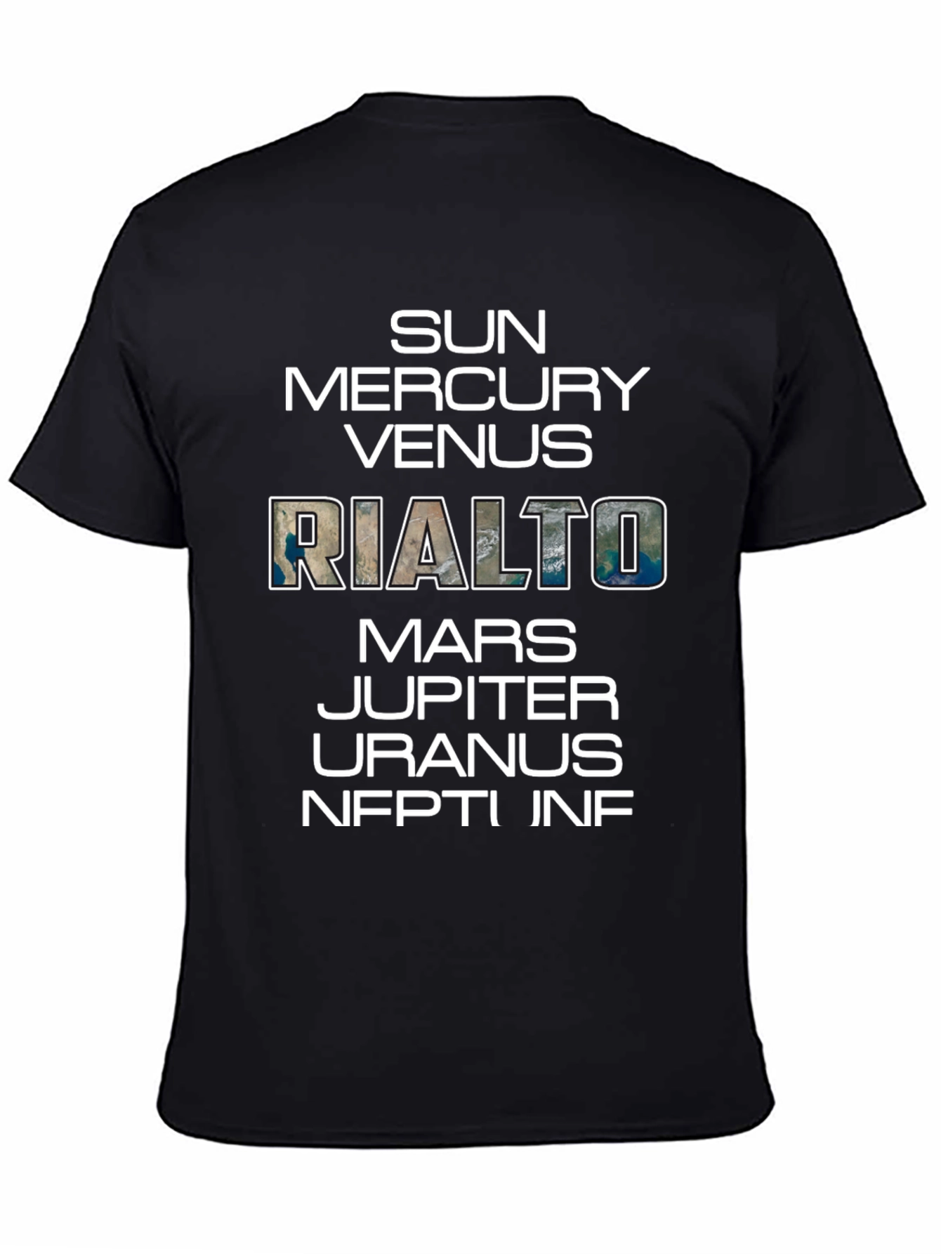 Solar System Planet T-Shirt - Rialto Design
