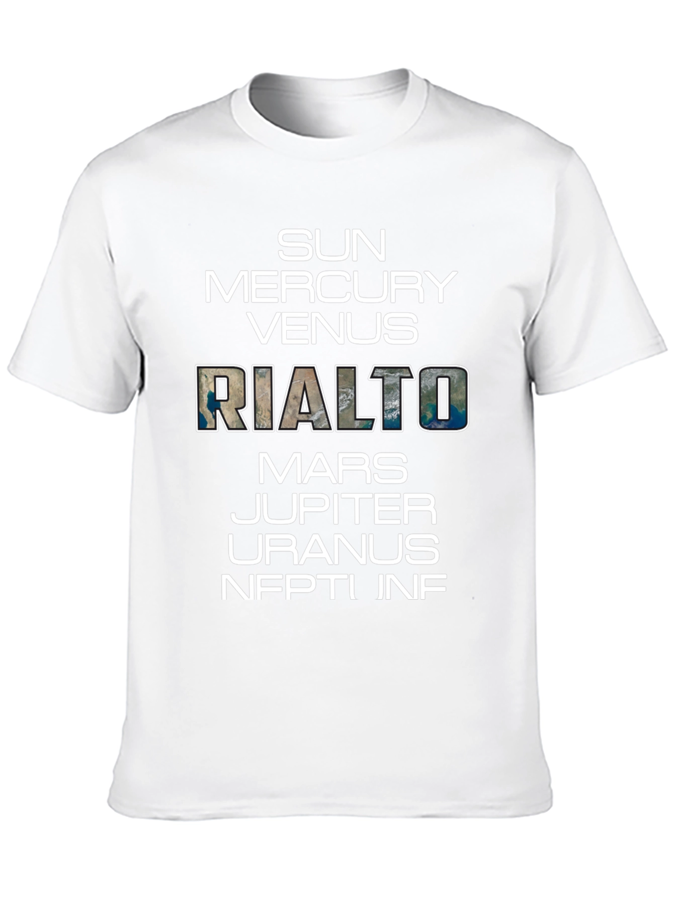 Solar System Planet T-Shirt - Rialto Design