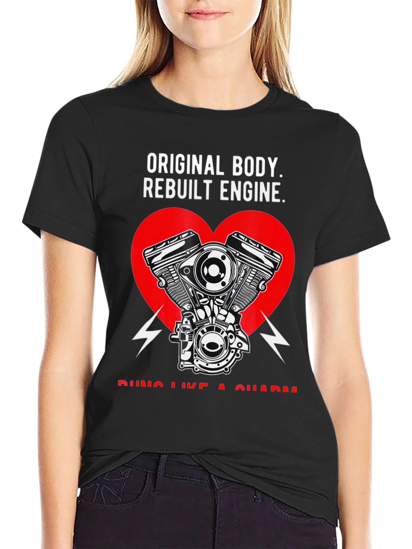 Original Body Rebuilt Engine Mens Tee