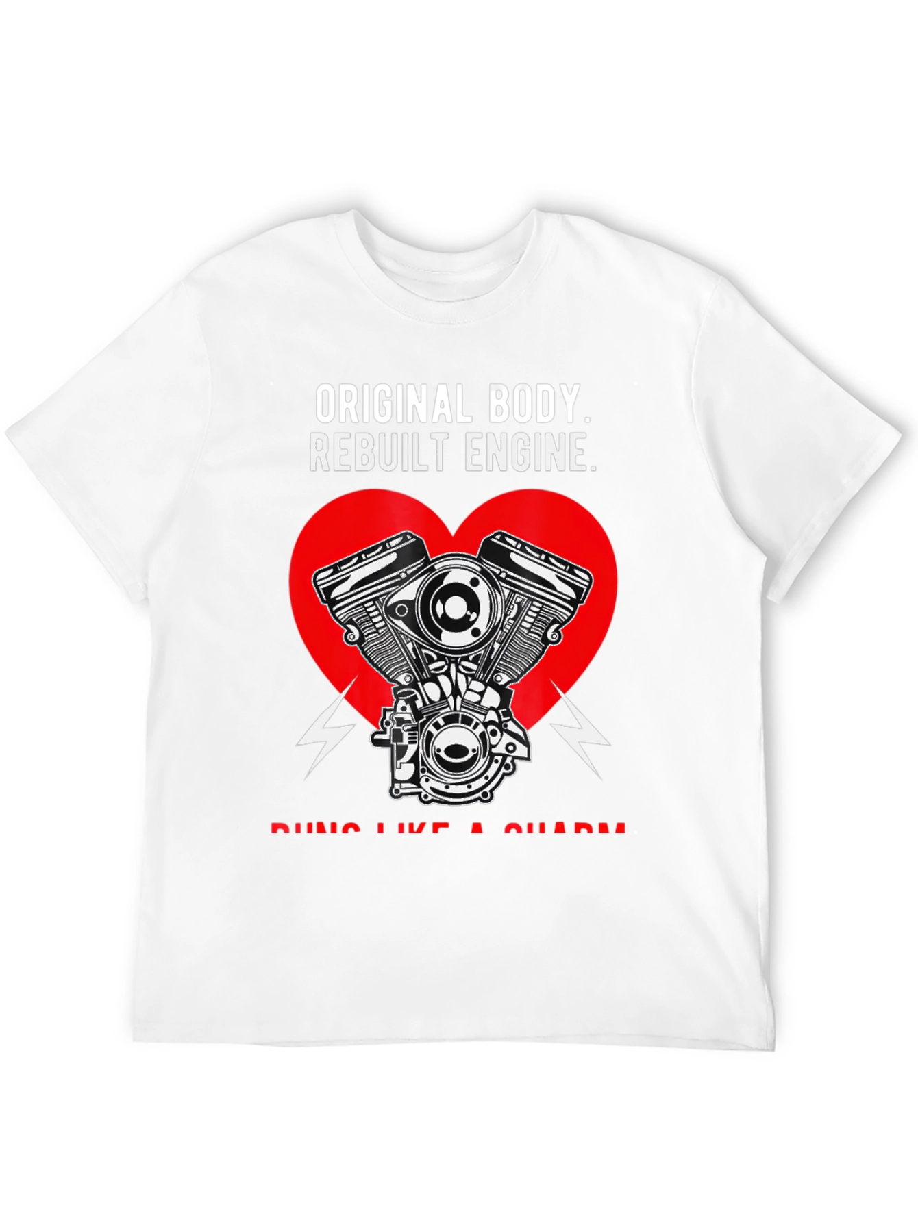 Original Body Rebuilt Engine Mens Tee