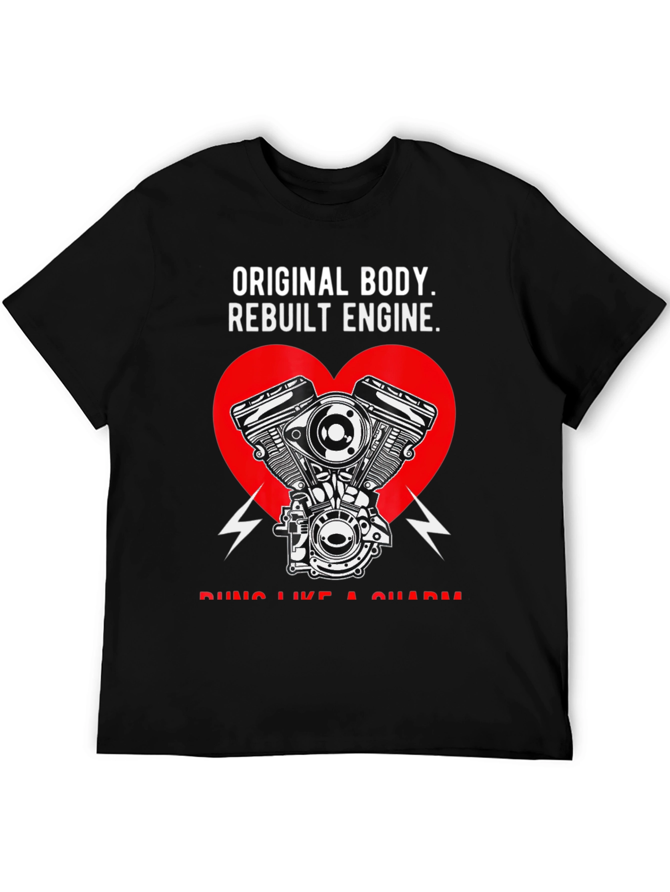 Original Body Rebuilt Engine Mens Tee