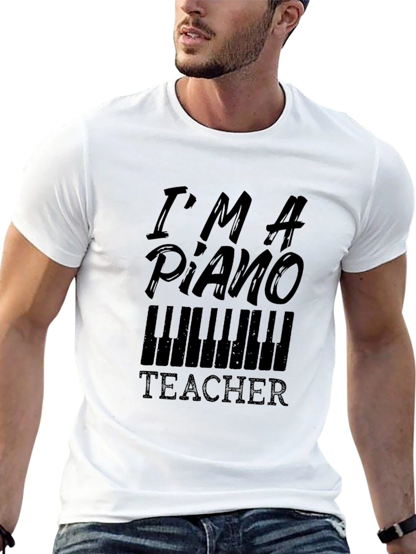 Piano Teacher T-Shirt - Music Lover Tee