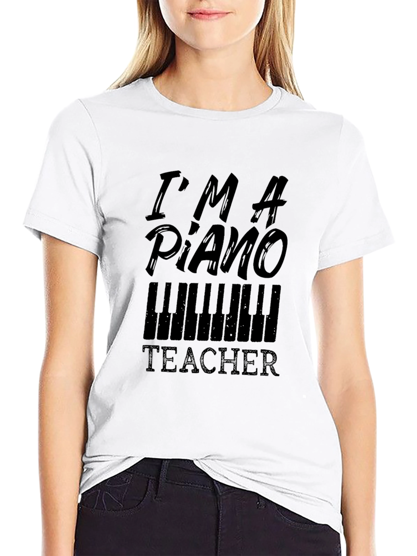 Piano Teacher T-Shirt - Music Lover Tee