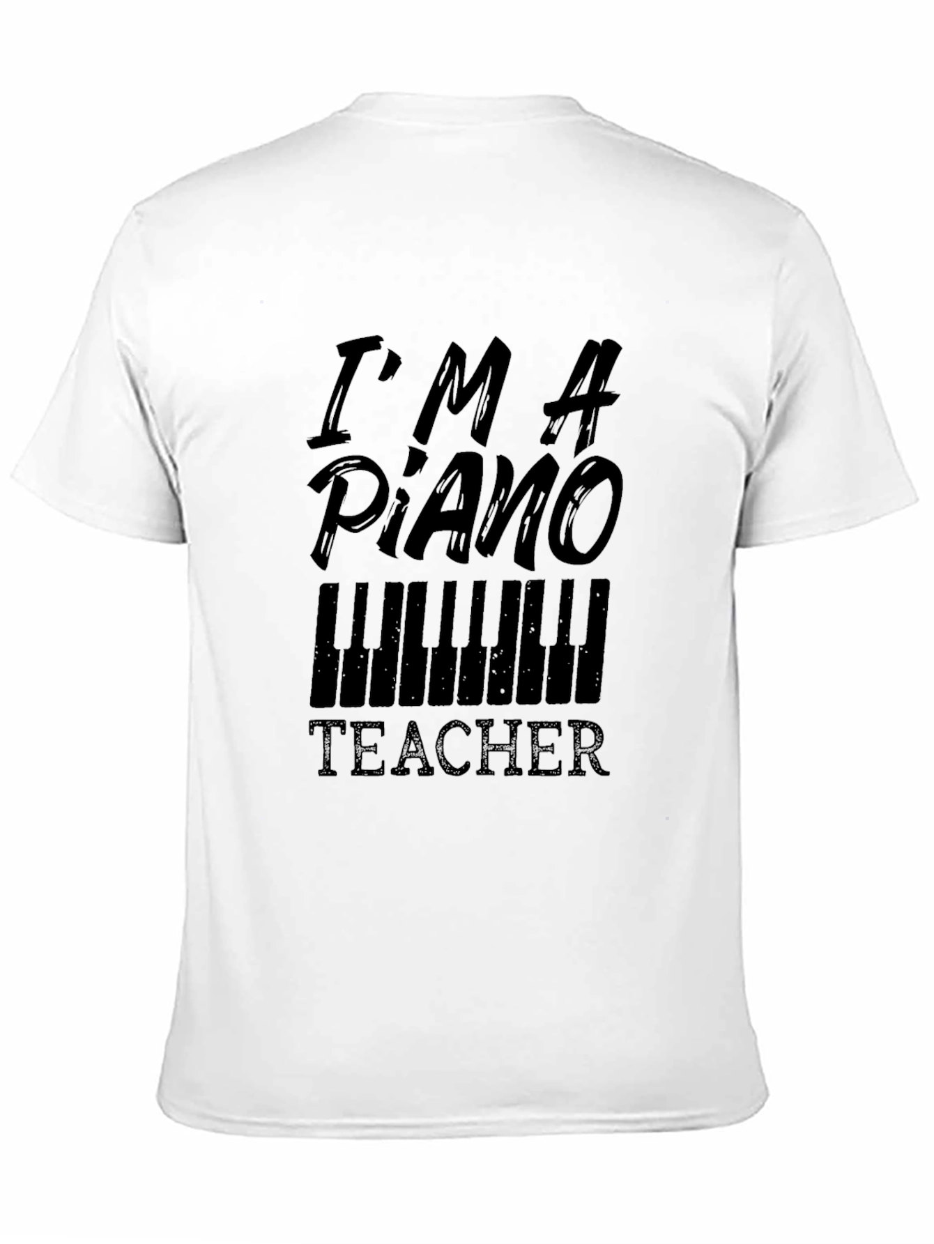 Piano Teacher T-Shirt - Music Lover Tee