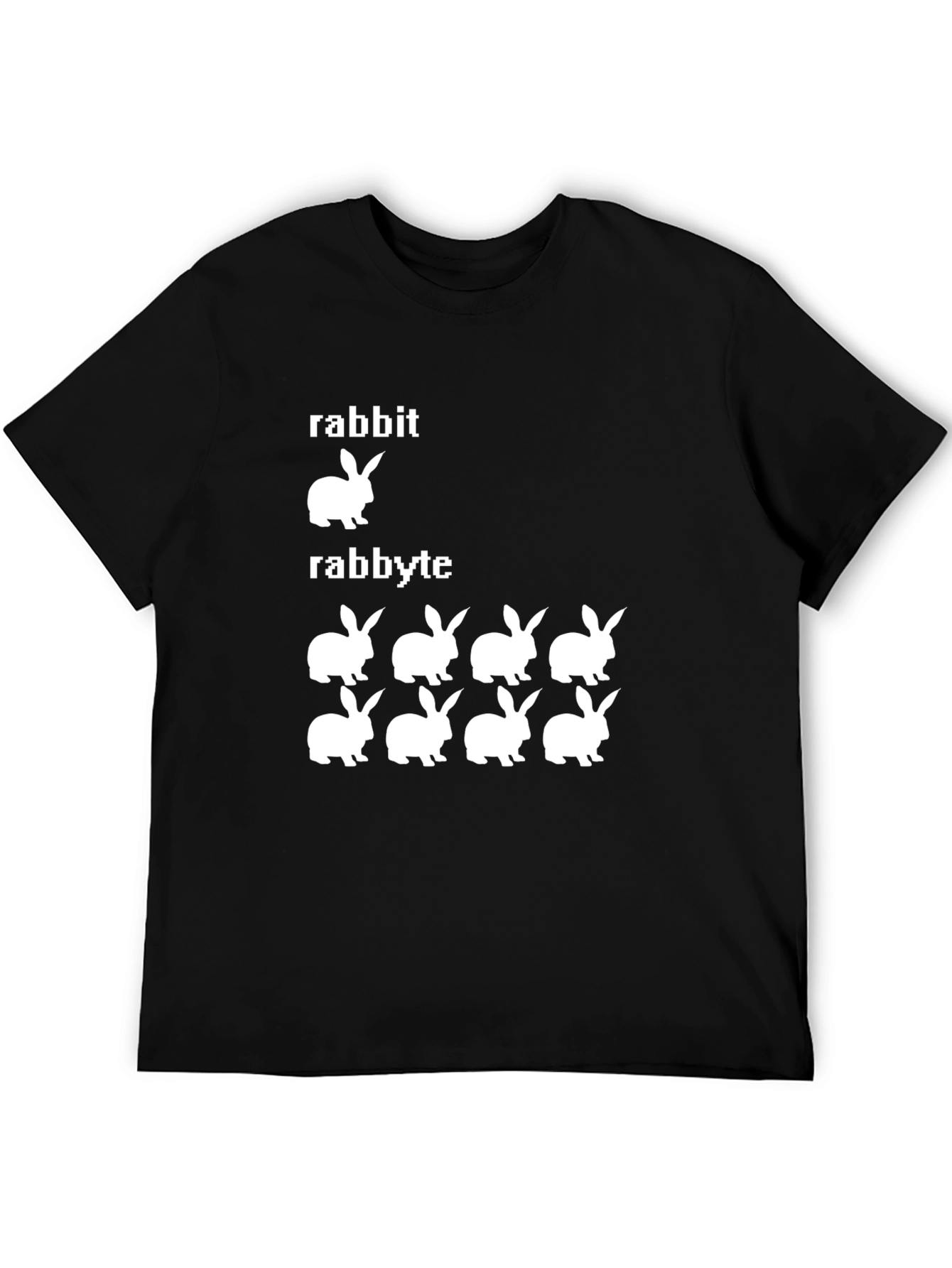 Rabbit/Rabbyte T-Shirt - Geeky Humor