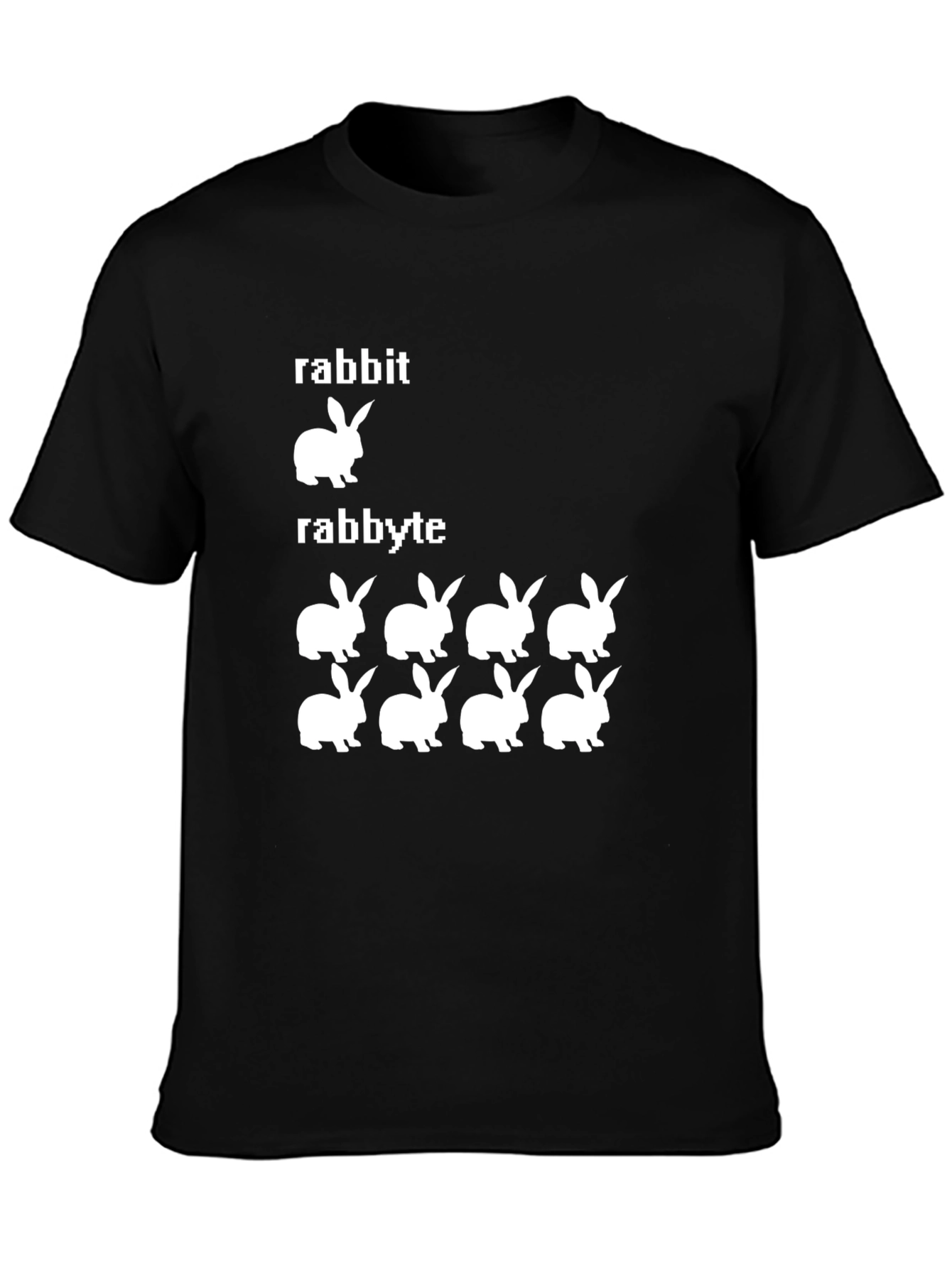 Rabbit/Rabbyte T-Shirt - Geeky Humor