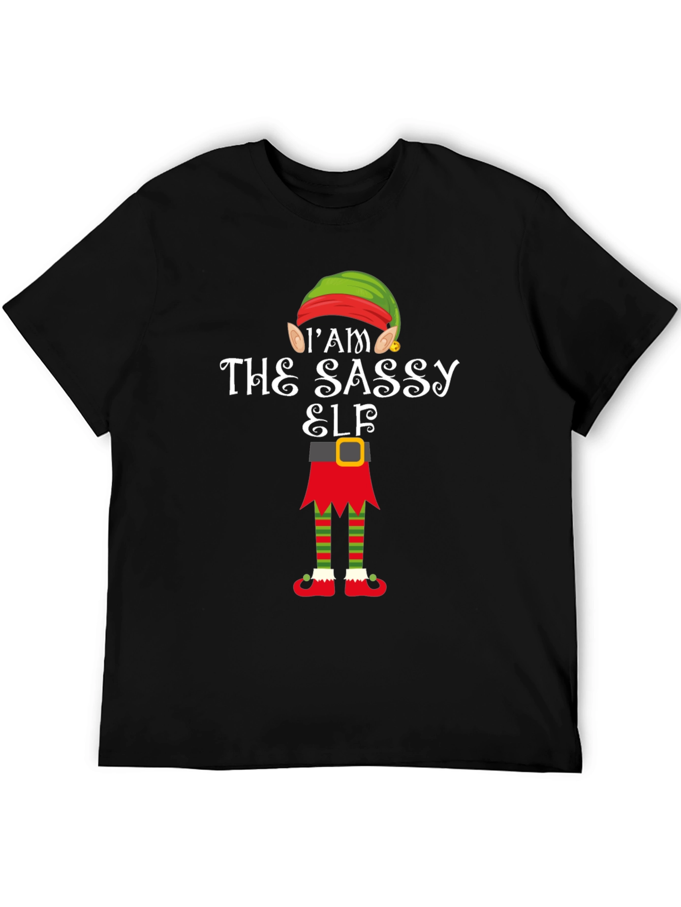 Sassy Elf Christmas T-Shirt