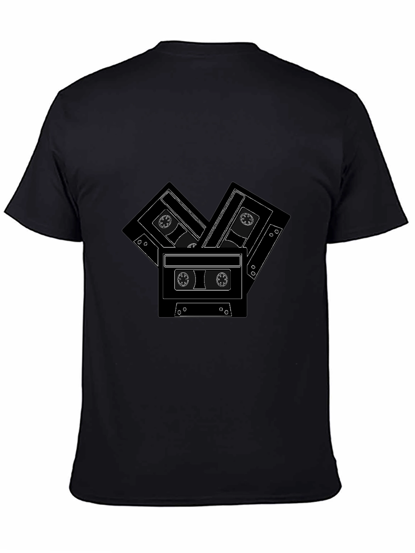 Retro Cassette Tape Graphic T-Shirt