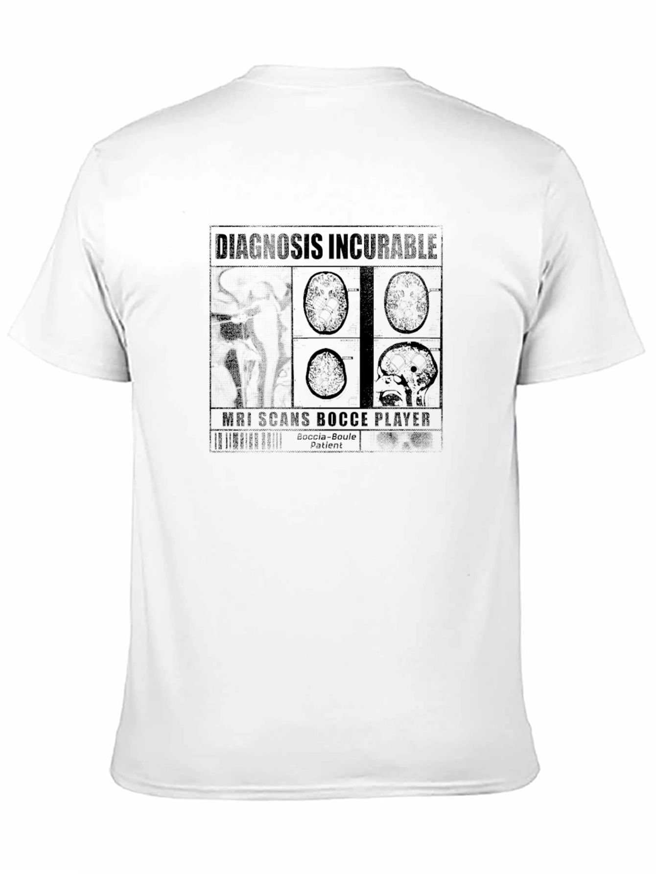 Diagnosis Incurable Bocce Player T-Shirt - Black