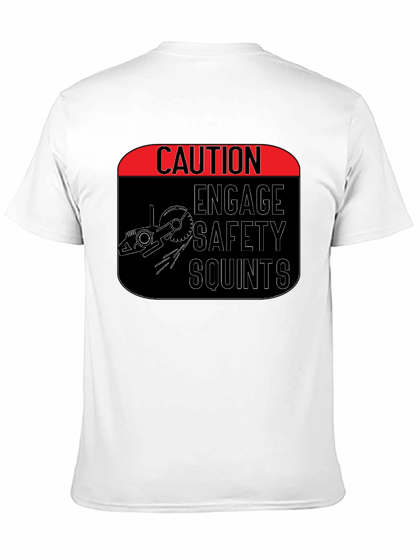 Caution Engage Safety Squints T-Shirt