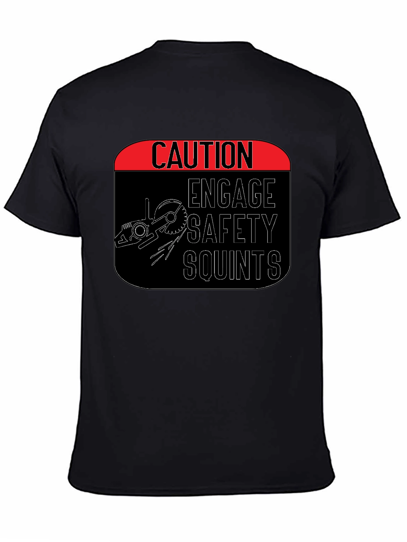 Caution Engage Safety Squints T-Shirt