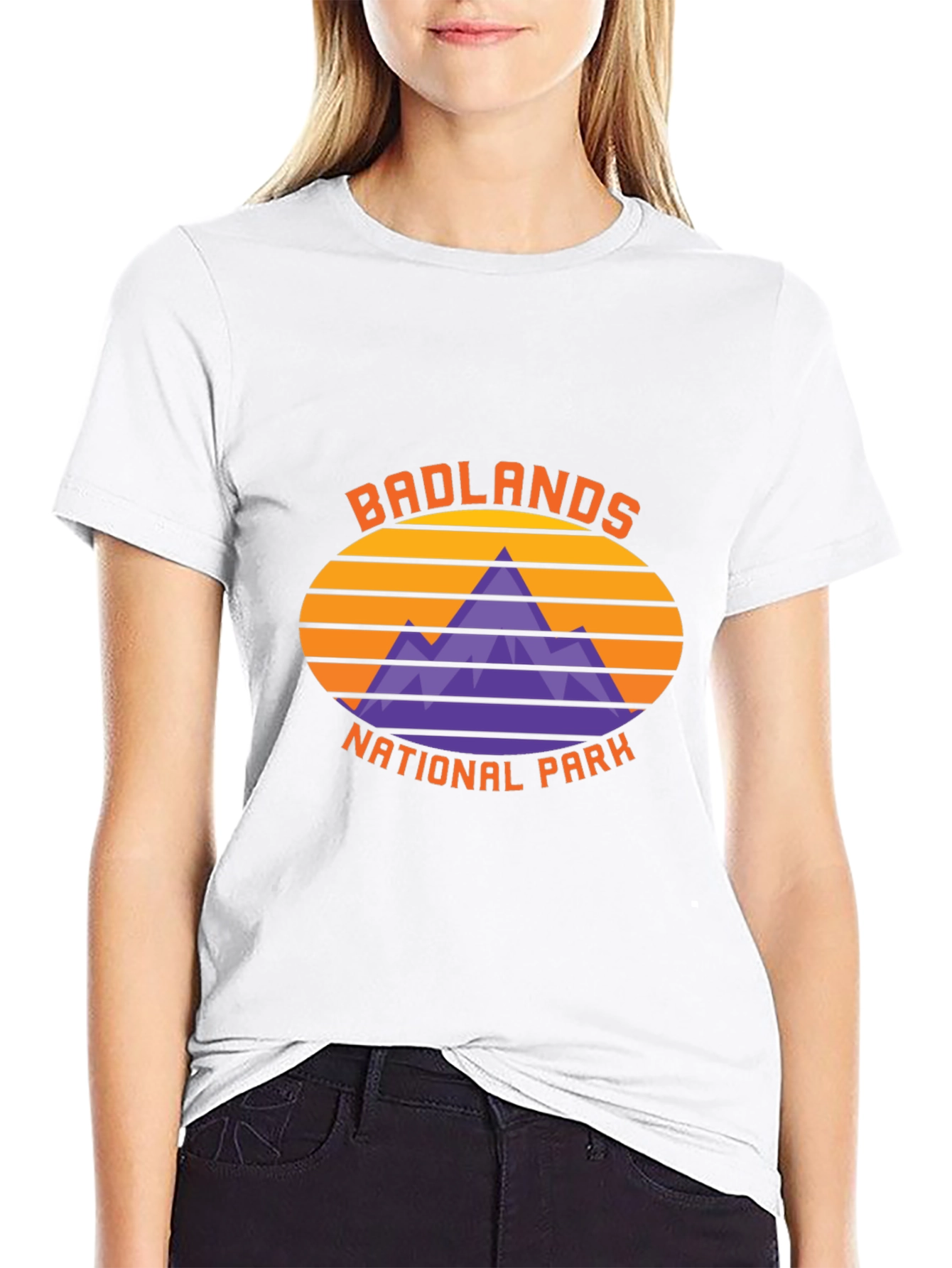 Badlands National Park Retro T-Shirt
