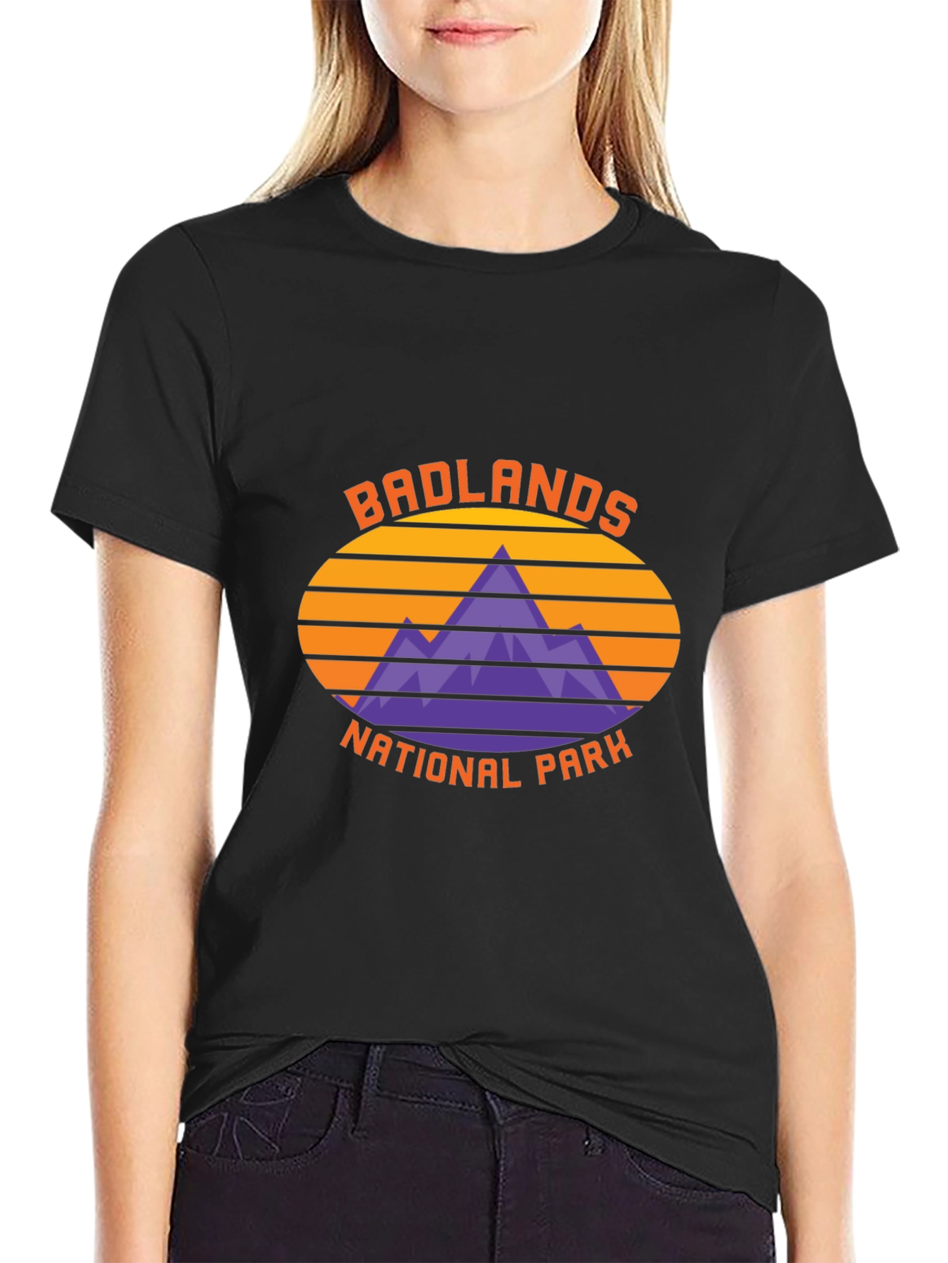 Badlands National Park Retro T-Shirt