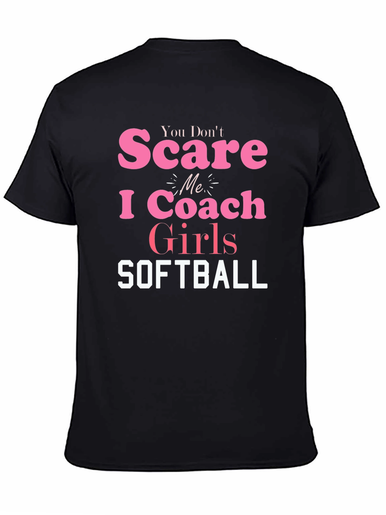 Funny Girls Softball Coach T-Shirt