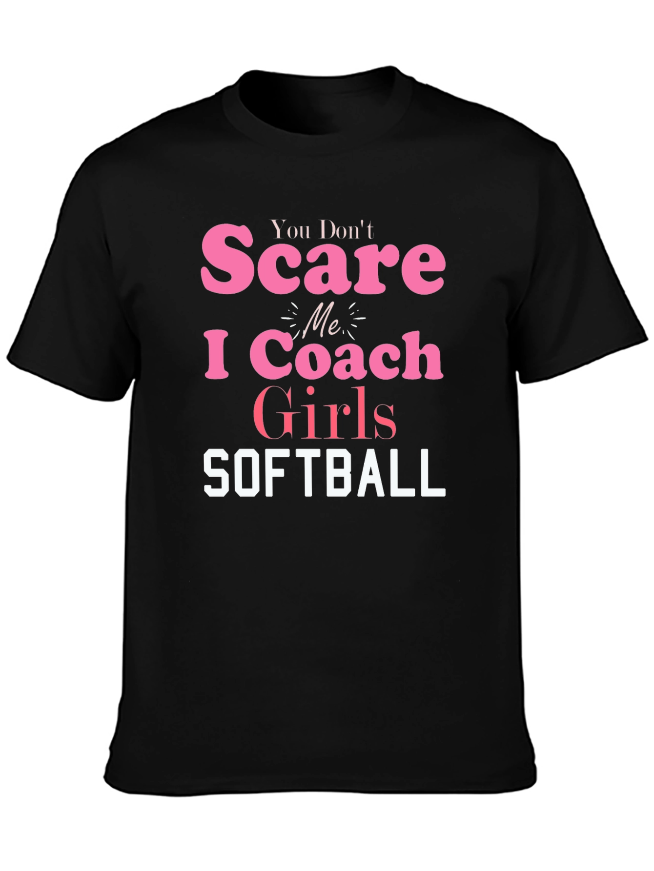 Funny Girls Softball Coach T-Shirt
