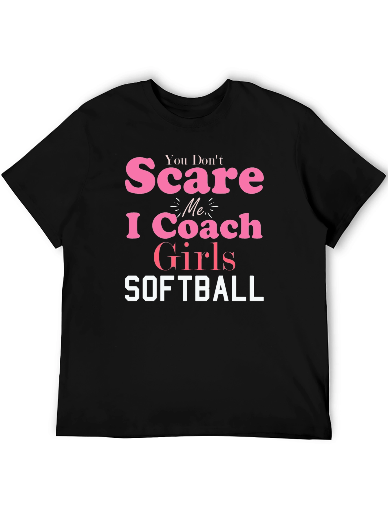 Funny Girls Softball Coach T-Shirt