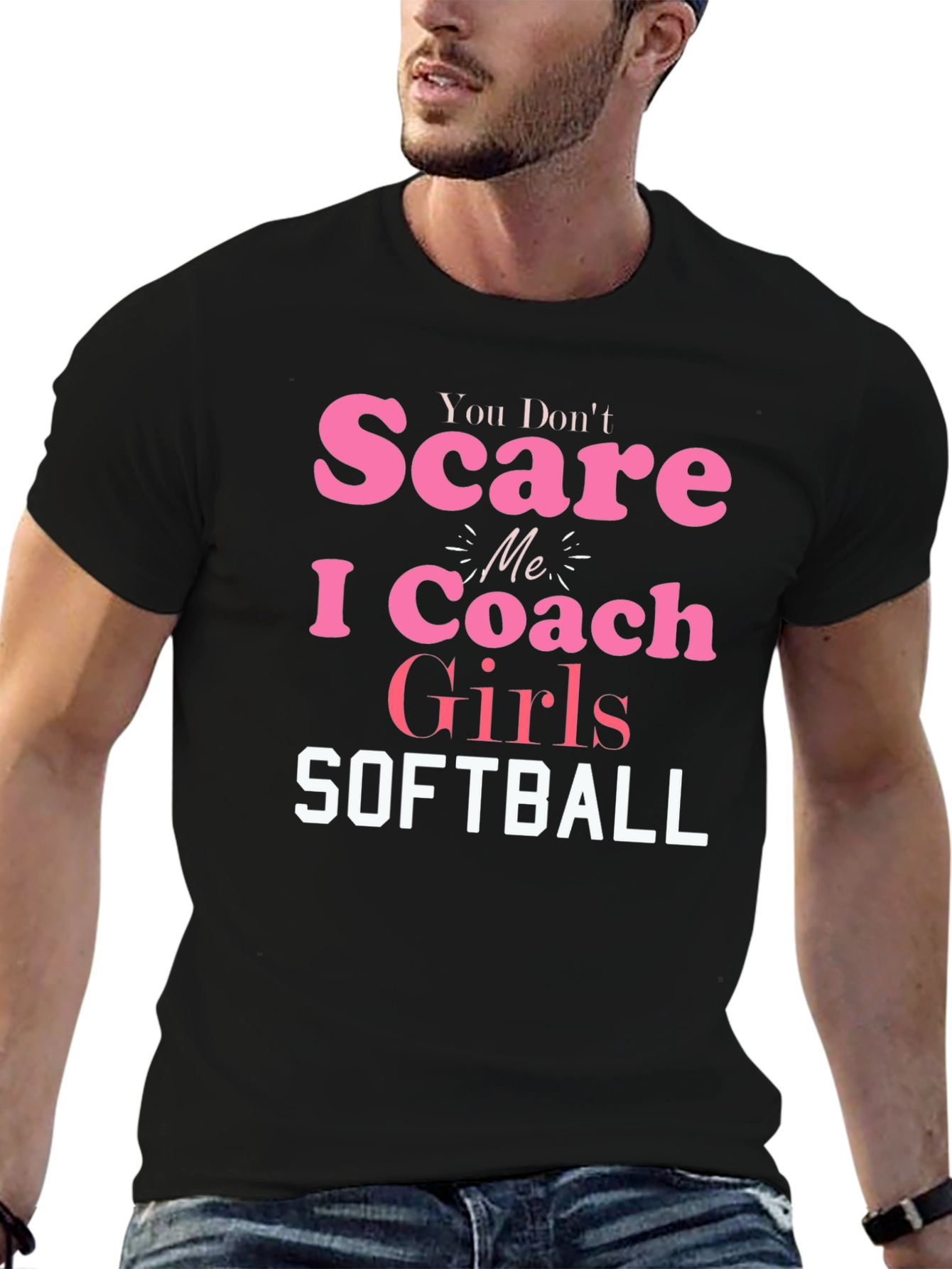 Funny Girls Softball Coach T-Shirt
