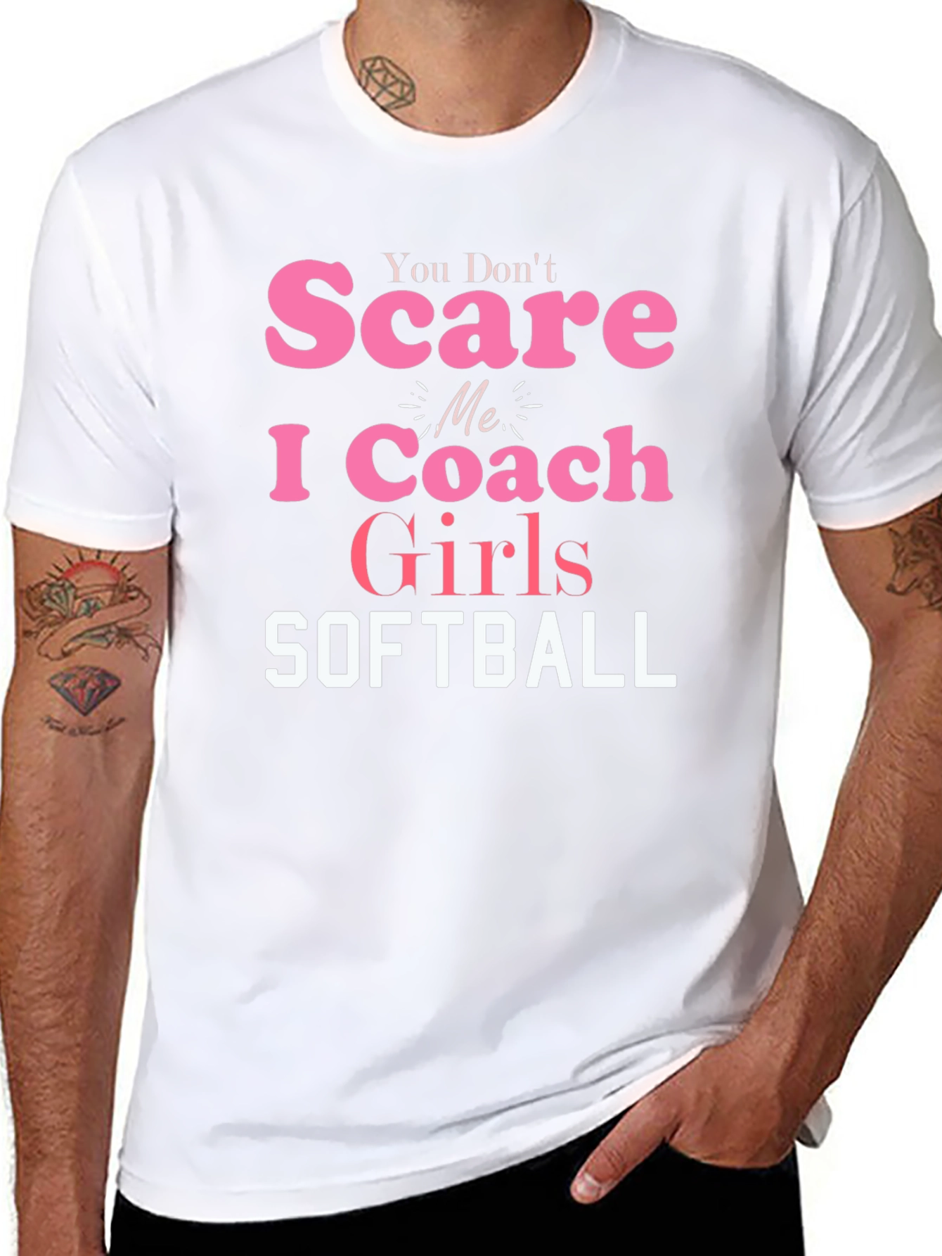 Funny Girls Softball Coach T-Shirt