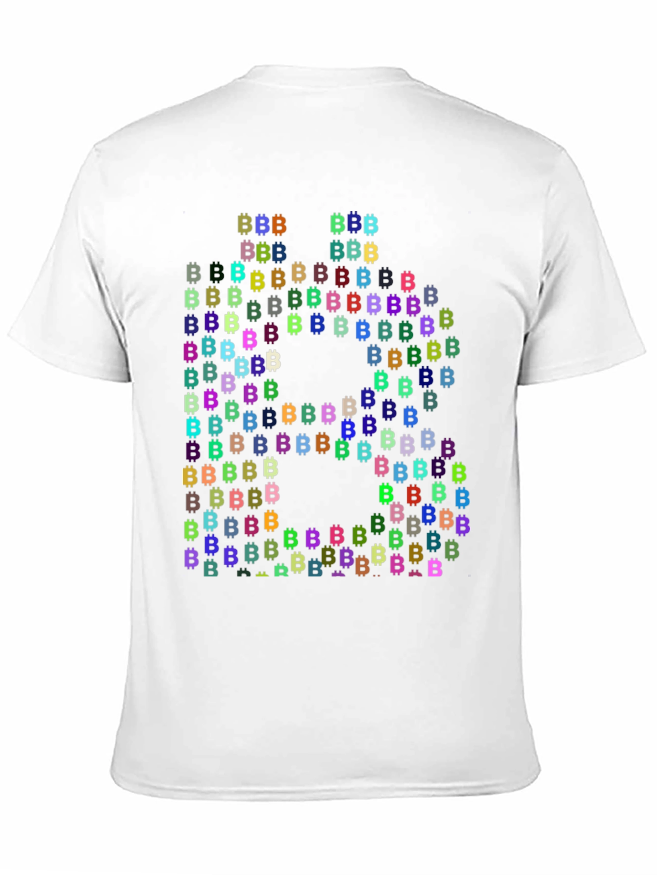 Bitcoin Cryptocurrency T-Shirt Black Cotton