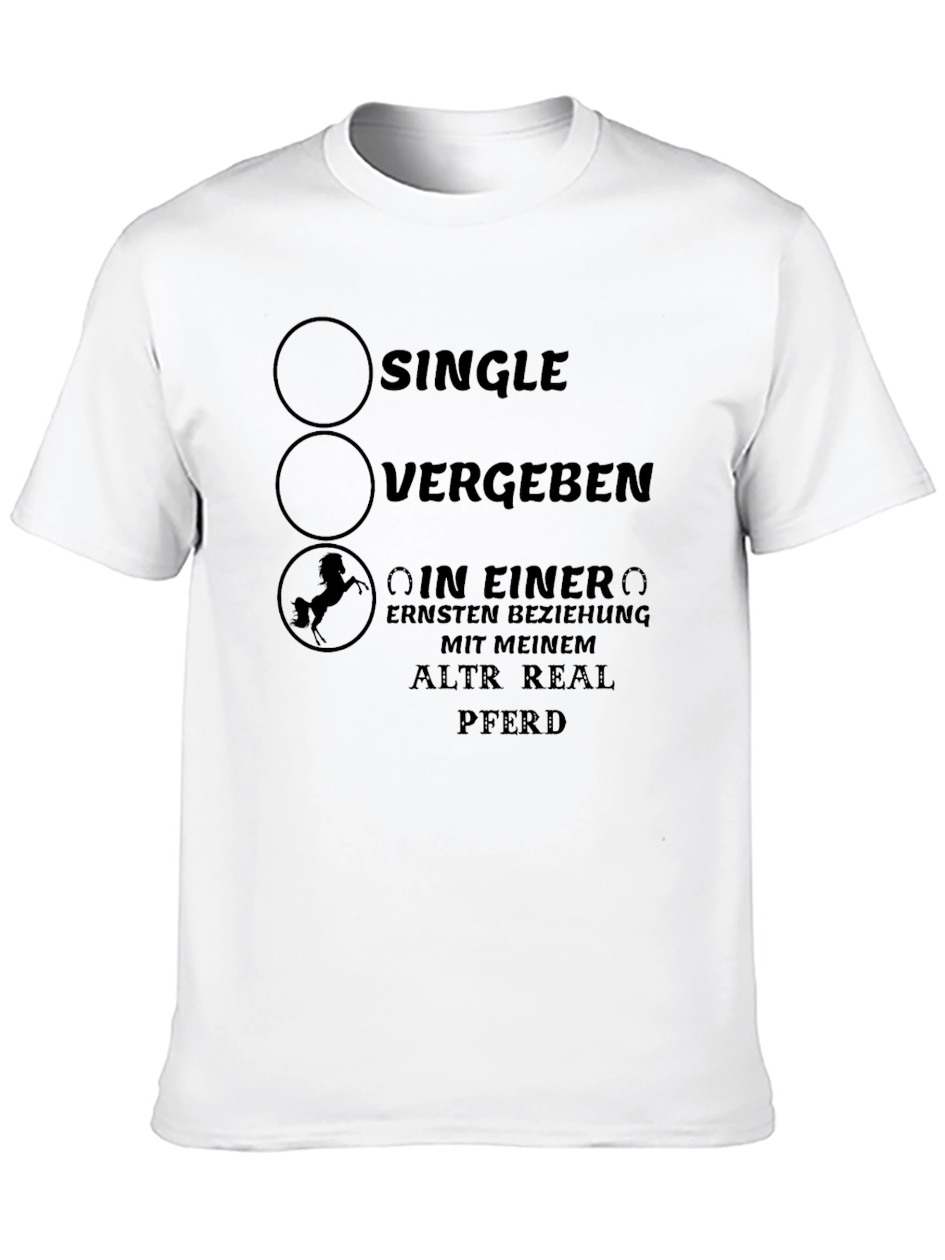 Funny Horse Lover T-Shirt - Relationship Status Tee