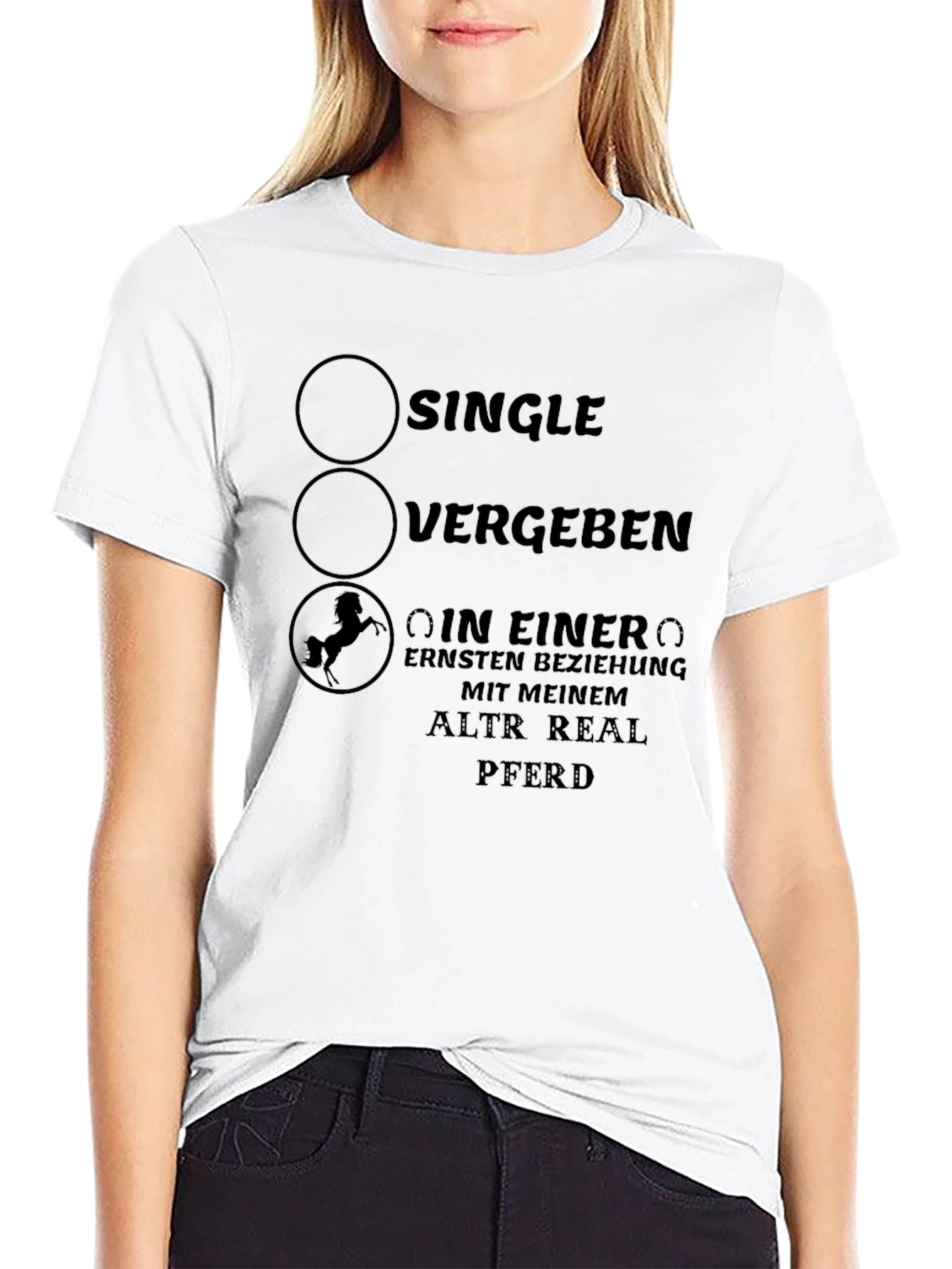 Funny Horse Lover T-Shirt - Relationship Status Tee