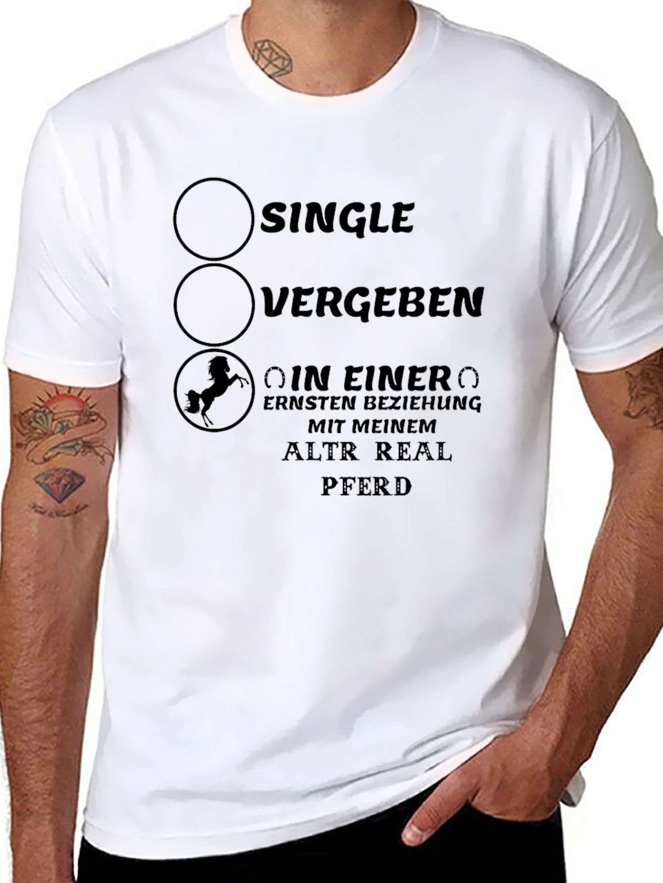Funny Horse Lover T-Shirt - Relationship Status Tee
