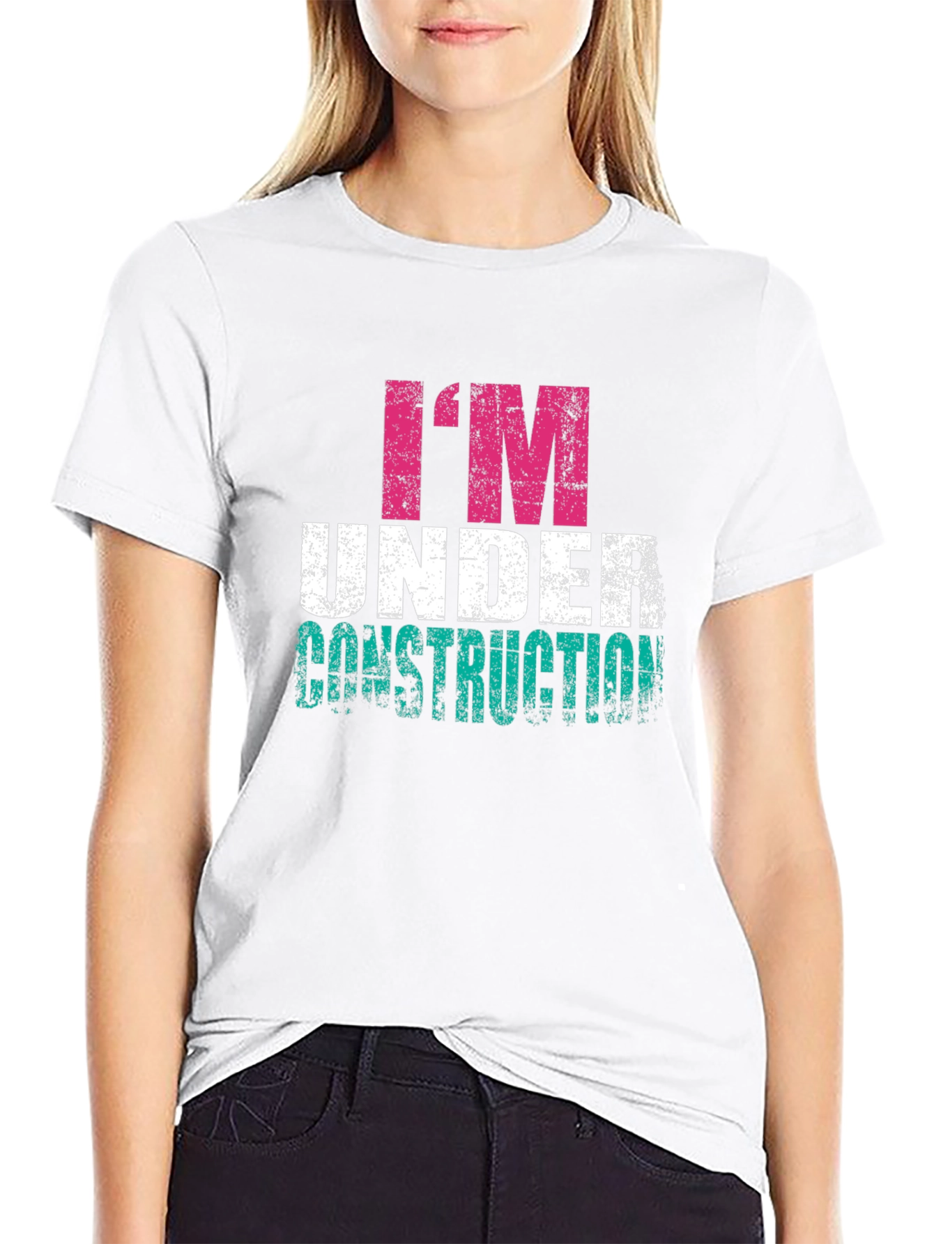 Under Construction Graphic Tee