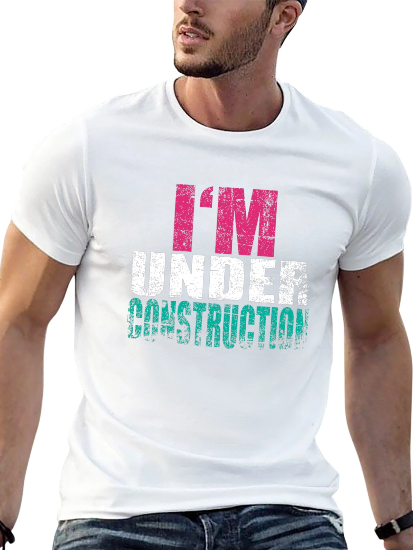 Under Construction Graphic Tee