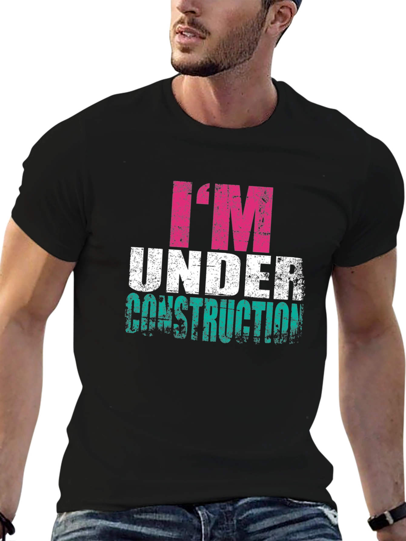 Under Construction Graphic Tee