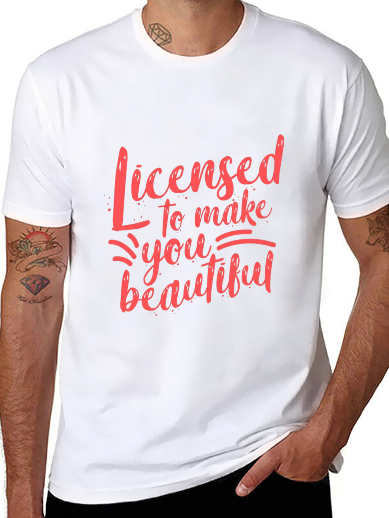 Licensed to Make You Beautiful Graphic Tee