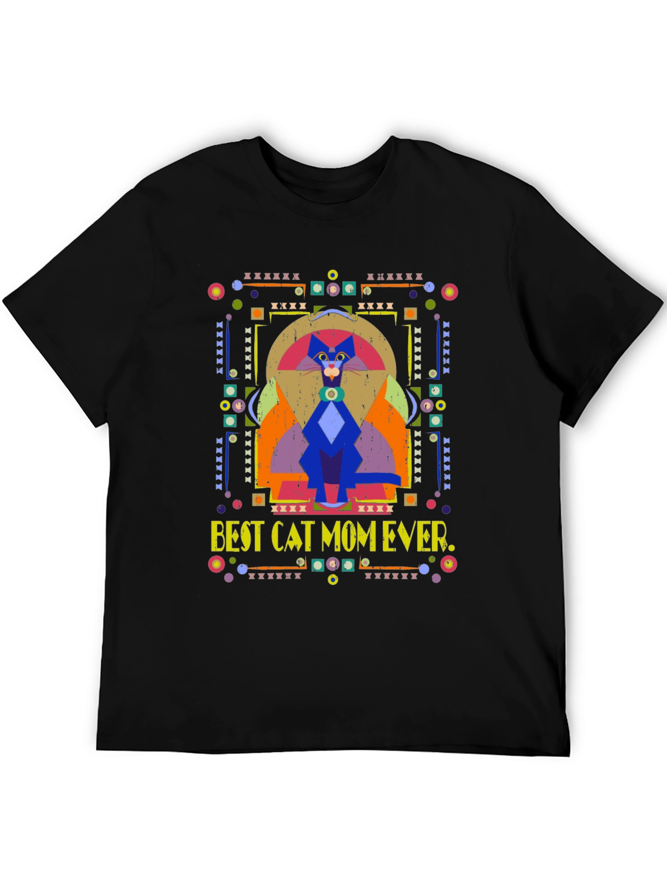 Best Cat Mom Ever Graphic T-Shirt