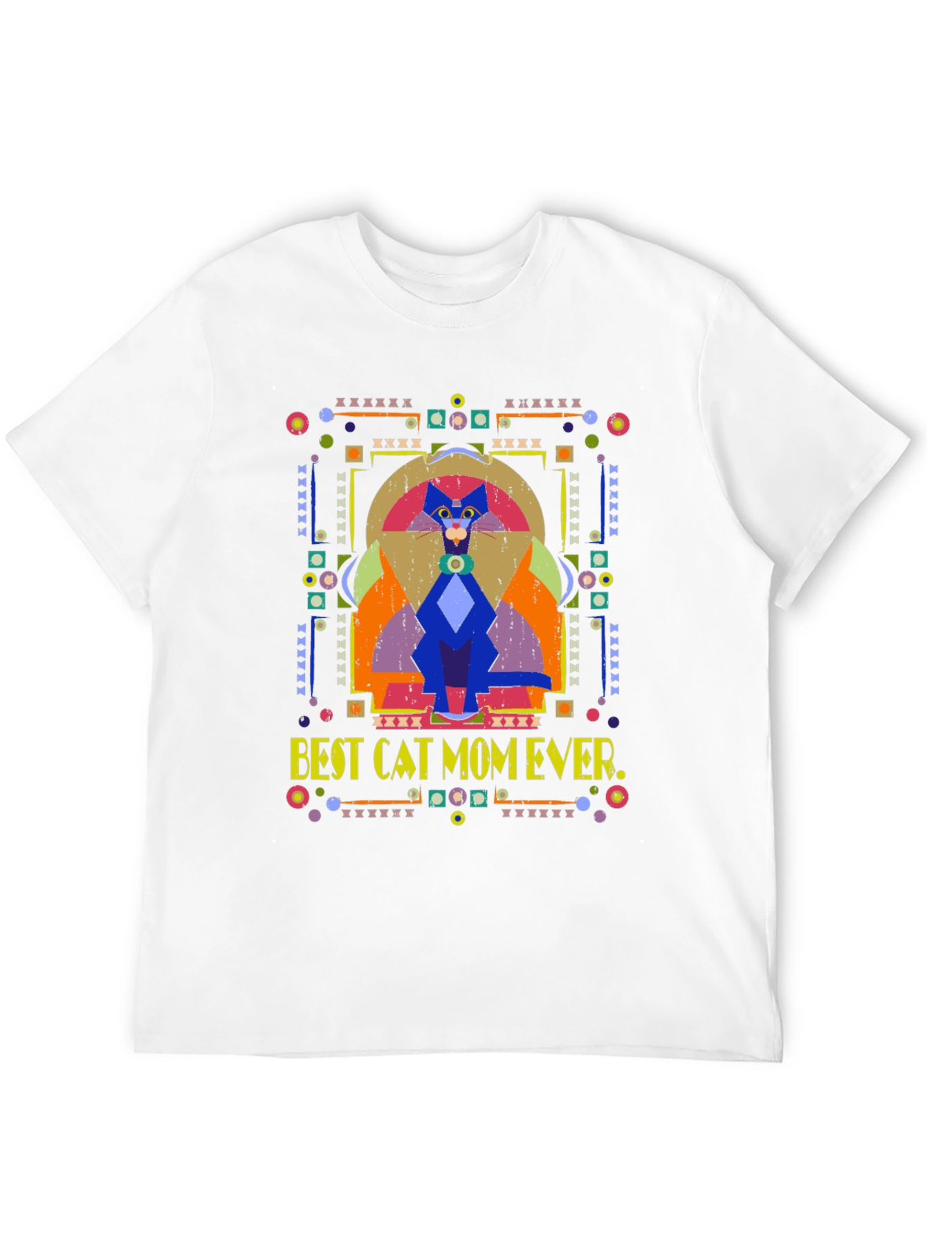Best Cat Mom Ever Graphic T-Shirt