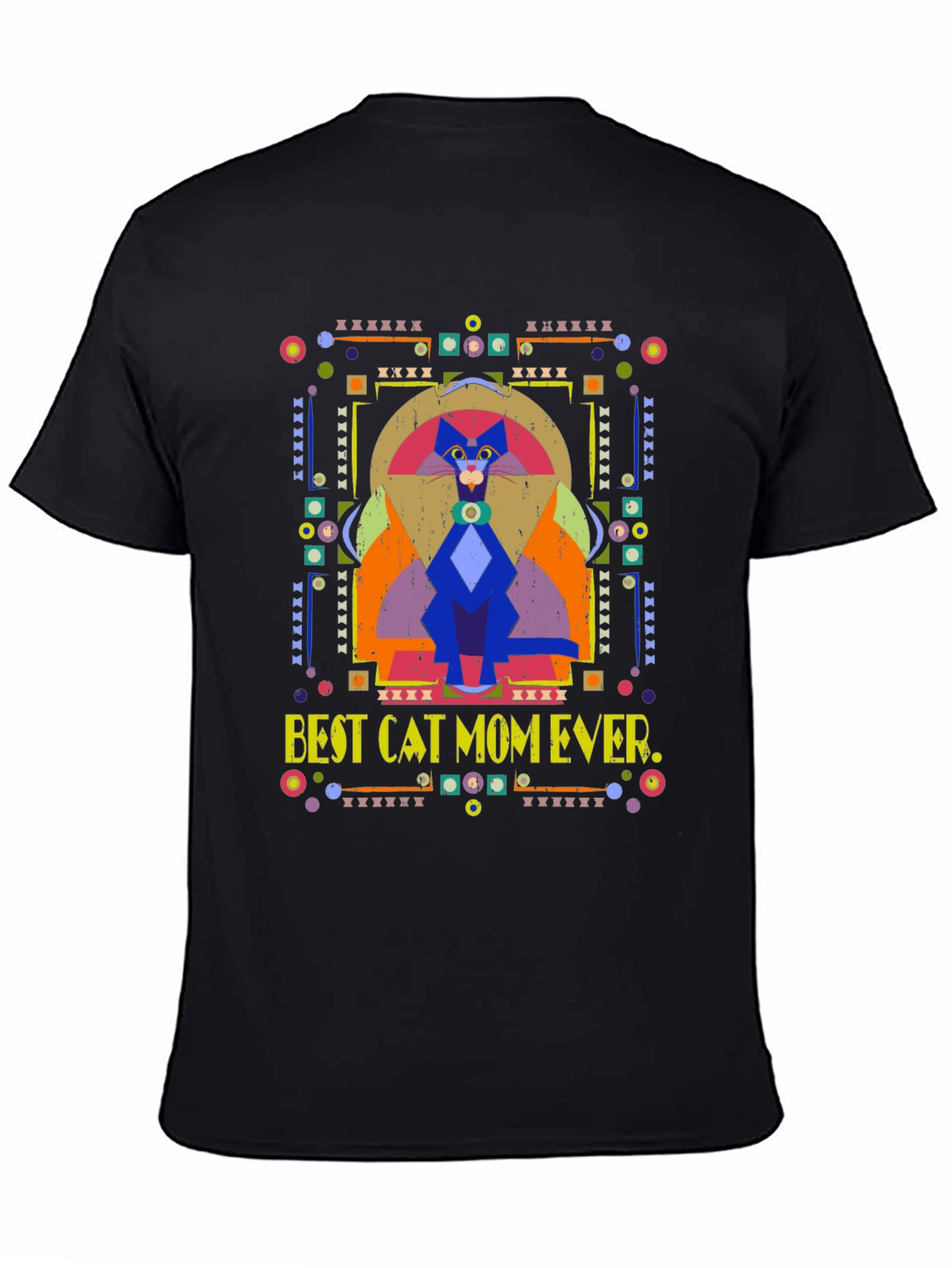 Best Cat Mom Ever Graphic T-Shirt