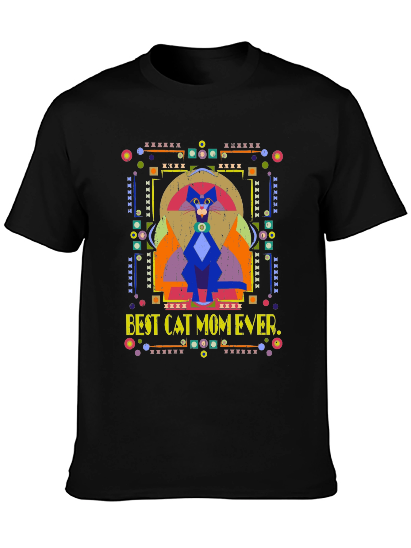 Best Cat Mom Ever Graphic T-Shirt