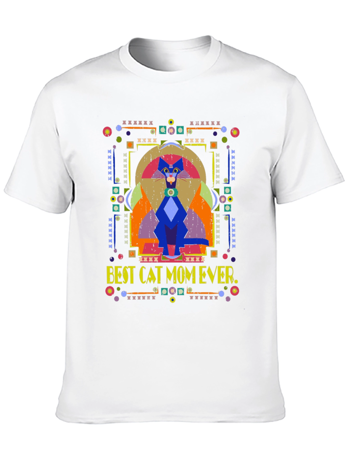 Best Cat Mom Ever Graphic T-Shirt
